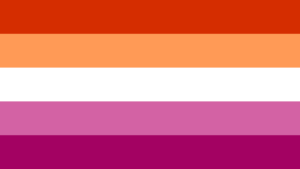 drapeau lesbienne moderne
