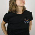 tshirt gaylaxie noir