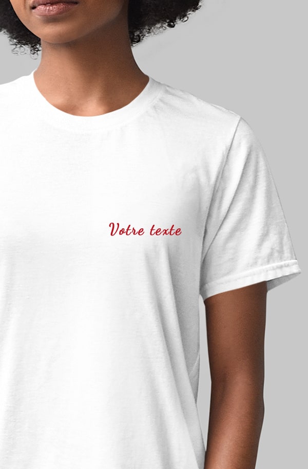 tshirt-blanc-personnalise-rouge-pheros-lgbt