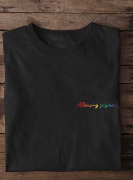 tshirt-noir-allons-y-gayment-pheros-lgbt