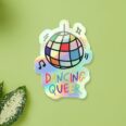sticker-dancing-queer-holographique-lgbt