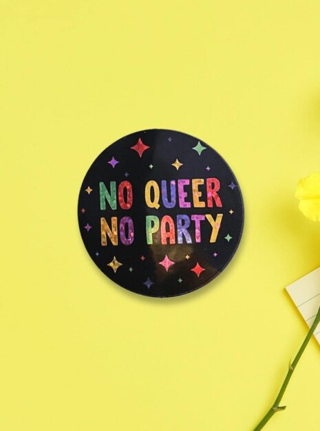 sticker-no-queer-no-party-lgbt-paillette