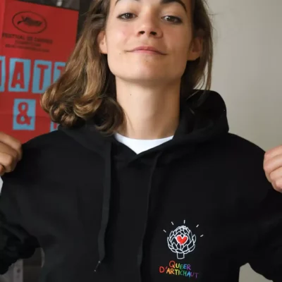 Sweat &agrave; capuche Queer d&rsquo;artichaut