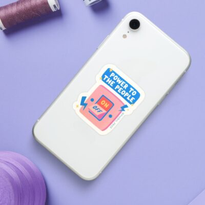 Sticker Power To The People