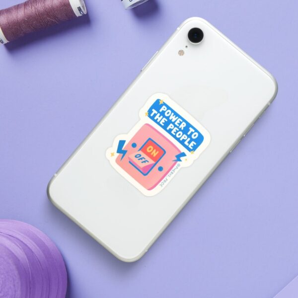 Sticker Power To The People