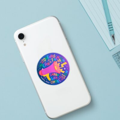 Sticker Smash Gay Oppression