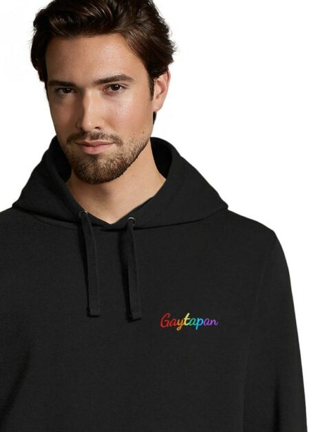 sweat-capuche-lgbt-gaytapan-noir