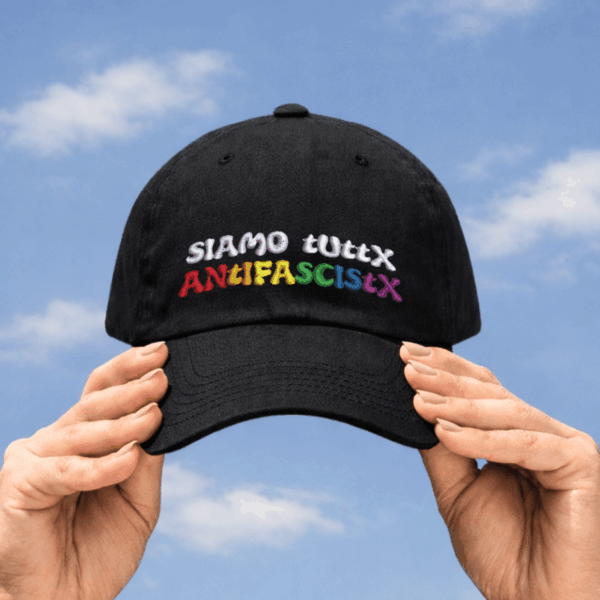Casquette Siamo TuttX AntifascistX 👏