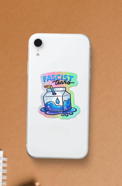 Sticker Fascist tears 💧
