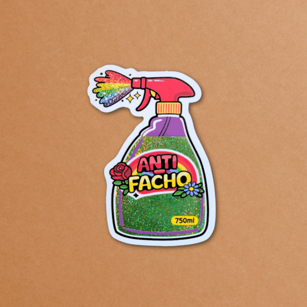 Sticker Anti-facho spray 🫧