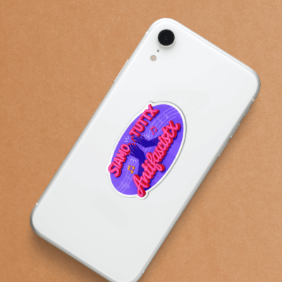 Sticker Siamo TuttX AntifascistX 👏