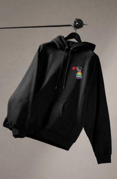 Sweat &agrave; capuche Anti-facho spray 🫧