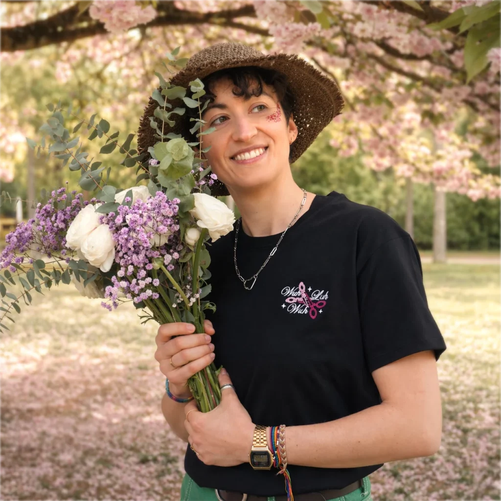 Sapphic-WLW-Black-Flower