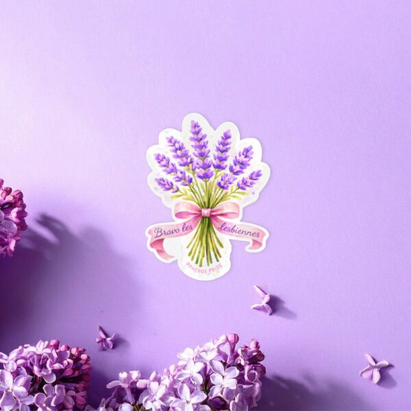 Sticker Bravo Les Lesbiennes