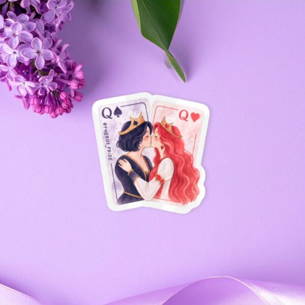 Sticker Queen Cards